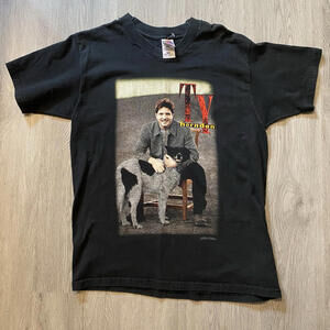 Vintage 90s Mens Large Big Hopes 1998 Tour Ty Herndon Band Shirt Size L